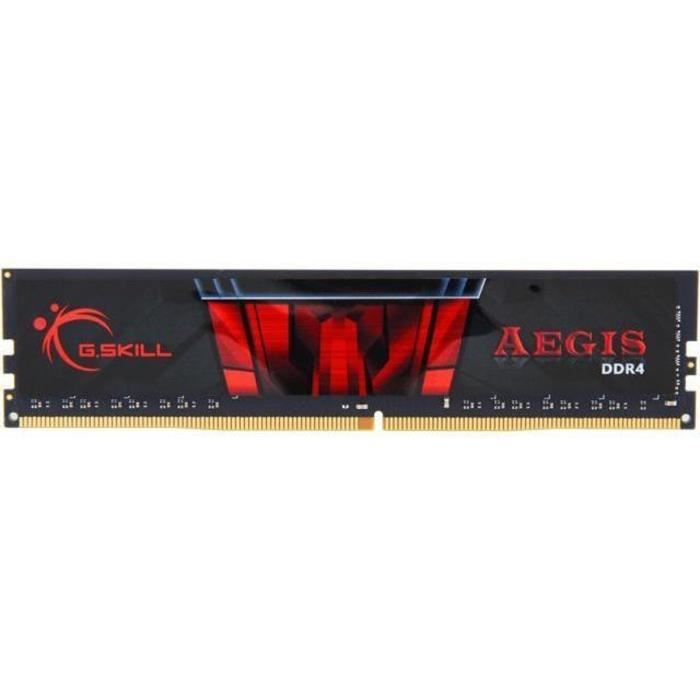 Vente Memoire PC GSKILL PC4-21300 Mémoire PC - 1 x 8 Go -DDR4 - 2666 Mhz - CL19-19-19-43 - 1.2V pas cher Vente Memoire PC GSKILL PC4-21300 Mémoire PC - 1 x 8 Go -DDR4 - 2666 Mhz - CL19-19-19-43 - 1.2V pas cher