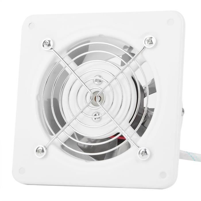Hililand ventilateur de ventilation de salle de bain Ventilateur dextraction mural 25W 220V à faible bruit maison salle de bain - Hililand