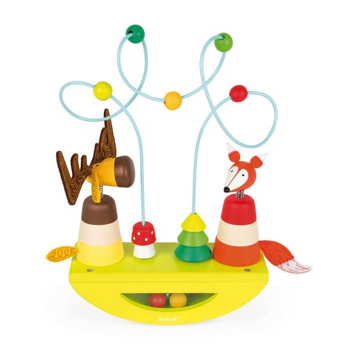 Renard à Promener Zigolos - Jouet d'Eveil - Motricité - Bois Certifié FSC® et Peinture à l'Eau - Dès 1 An | Votre wishlist sur