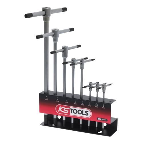 Jeu De Cles Ks Tools Poignees En T Sur Presentoir Metalliques 8 Pcs 158 5111 Achat Vente Cle Allen Presentoir De Cles 6 Pans A Po Cdiscount