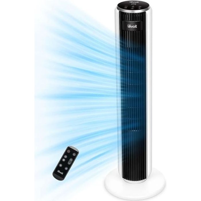 LEVOIT Ventilateur Tour TempSense 36 PRO avec 5 vitesses et la technologie Vortexair. - Levoit