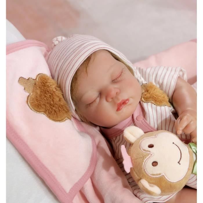 BABESIDE Poupées Reborn - 50,8 cm - Corps Souple réaliste - Poupée Nouveau- né aux Yeux Ouverts - Poupée Fille avec vêtements et Accessoires de Jouets - Cadeau pour Enfants âgés de 3