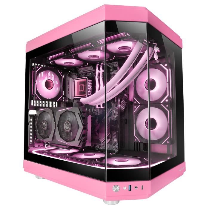 Boîtier Gaming – Mars Gaming – MC-3T – Triple Verre Trempé – Double Caméra Latérale – Refroidissement Optimal