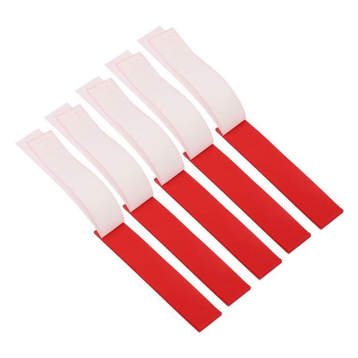 Mothinessto bandes articulées dentaires Papier articulé dentaire fin rouge,  400 pièces, bandes de papier à hygiene nettoyant - Cdiscount Santé - Mieux  vivre