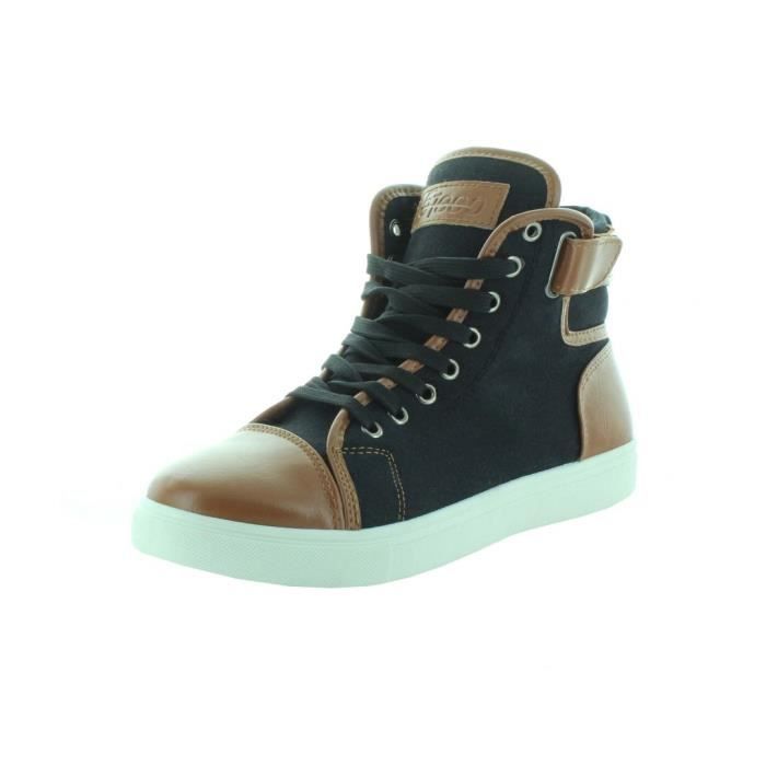 basket montante bleu