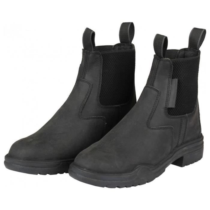 Horka Mesdames Hommes UK7 - Noir - Protecto Jodhpur Toe Stable en acier en cuir de cheval Bottes déquitation -BOTTES DEQUITATION Horka Mesdames Hommes UK7 - Noir - Protecto Jodhpur Toe Stable en acier en cuir de cheval Bottes déquitation -BOTTES DEQUITATION