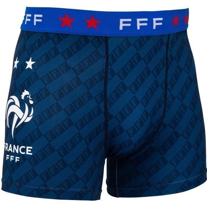 Boxer FFF – Collezione ufficiale della nazionale francese – Taglia bambino 4 anni