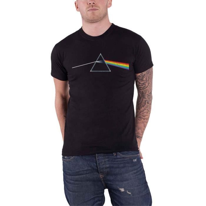 T-shirt Uomo Pink Floyd Logo Prisma – Nera – 100% Cotone Spreadshirt