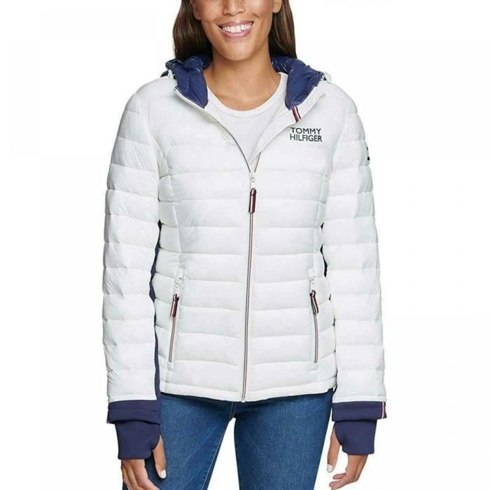 manteau laine tommy hilfiger femme