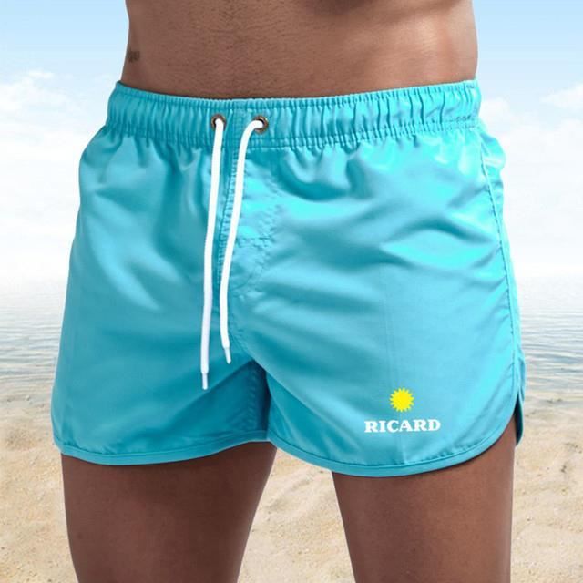 Short bain Ricard, short Ricard Rick Boutick BLEU Cdiscount PrêtàPorter