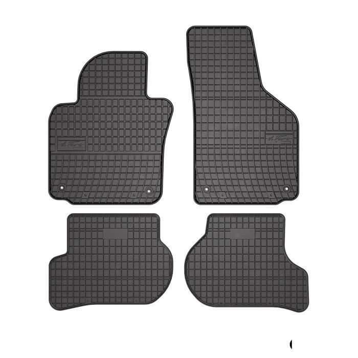 MOTOS Tappetini Auto In Velour Per Volkswagen Scirocco 2008-2017, Spessi 10mm, Rossi E Bianchi, Antiscivolo Con Fissaggi - 3