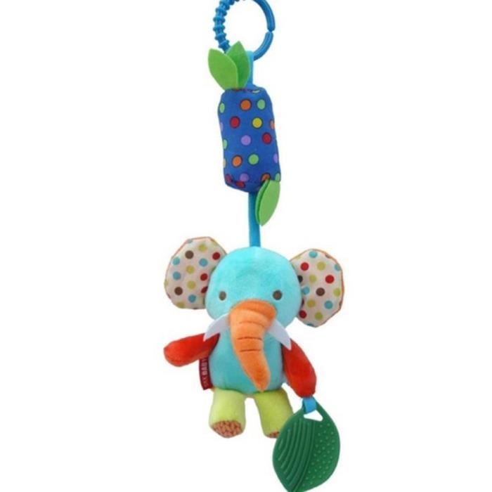 Jouet En Peluche A Suspendre Bebe Mignon D Activite Pour Poussette Elephant Cdiscount Puericulture Eveil Bebe