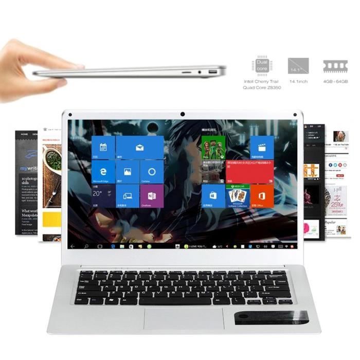 Top achat PC Portable 14 pouces pour Windows 10 Redstone OS Notebook PC Laptop 1920 * 1080p Full HD Display Support WiFi 4.0 2 + 32GB 8 GPU pas cher