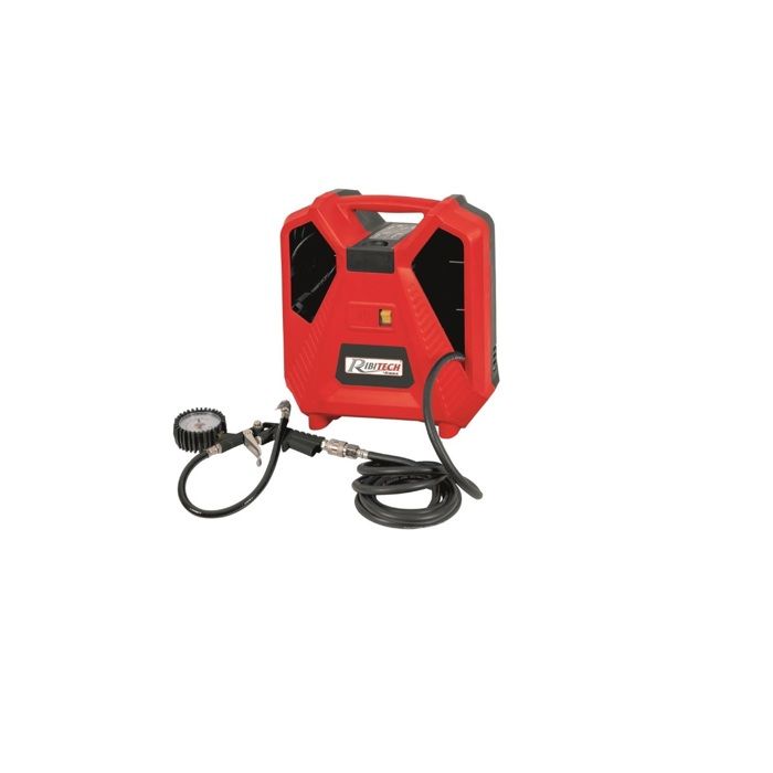 Ribitech - Compresseur électrique valise 1100w + accessoires