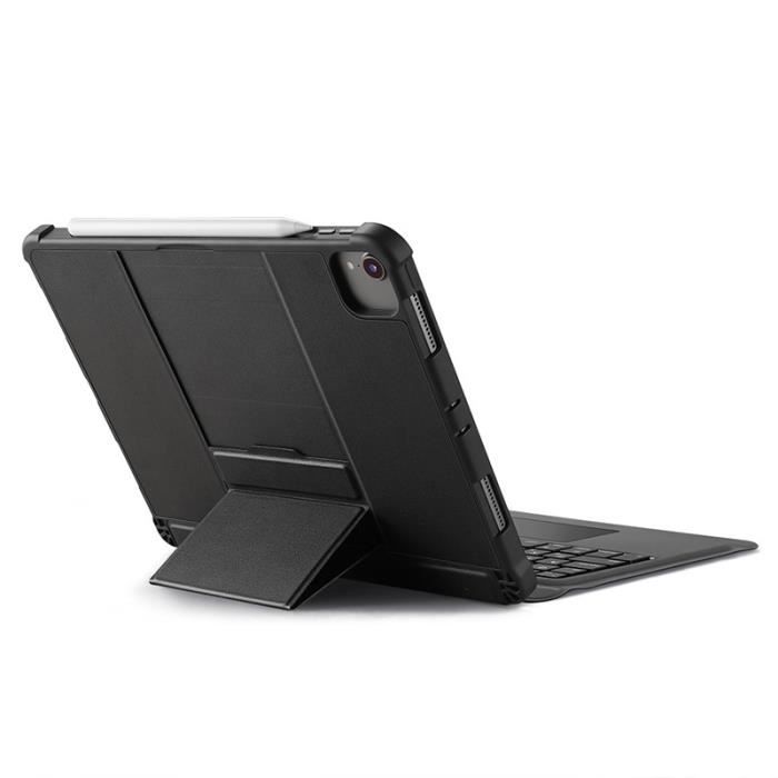 Étui Clavier Magique Pour IPad 10e/11e Génération - Pavé Tactile Rétroéclairé 7 Couleurs - Coque Magnétique Flottante - 4