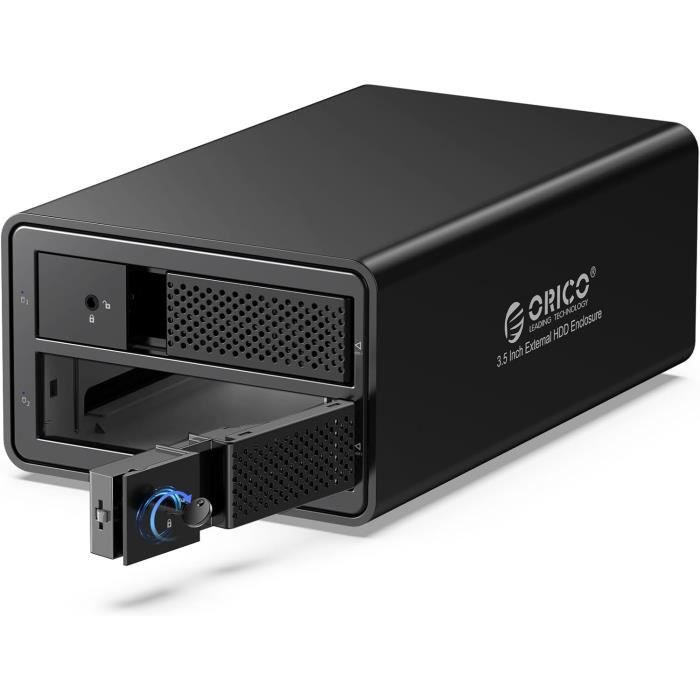 MAIWO Boîtier De Disque Dur Externe Pour Disque Dur SATA SSD HDD 3,5" 2