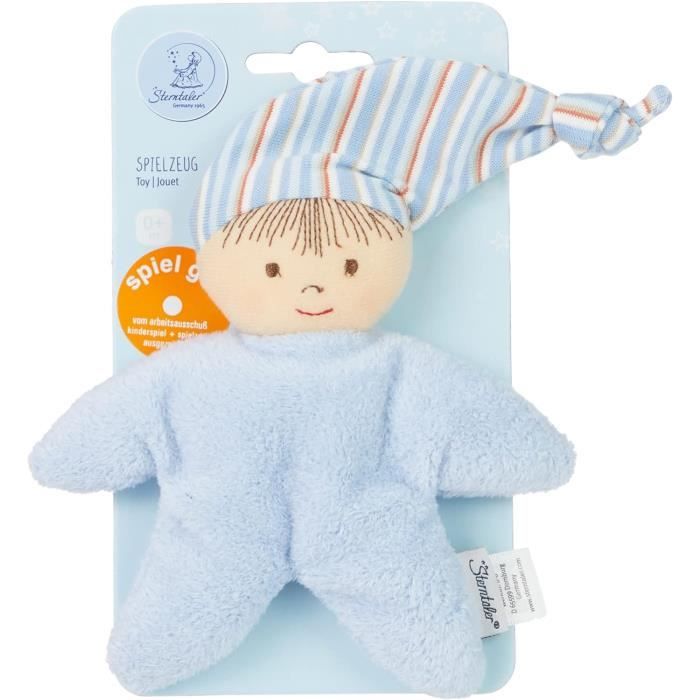 Hochet Lapin Ludi - Jeu D'Éveil Sensoriel Bébé Dès 3 Mois - Orange/Bleu/Transparent