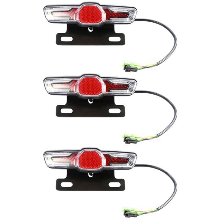 Smart Feu Arrière De Vélo à LED Avec Fonction De Feu De Stationnement Pour Montage Sur Garde Boue Ec 24129158