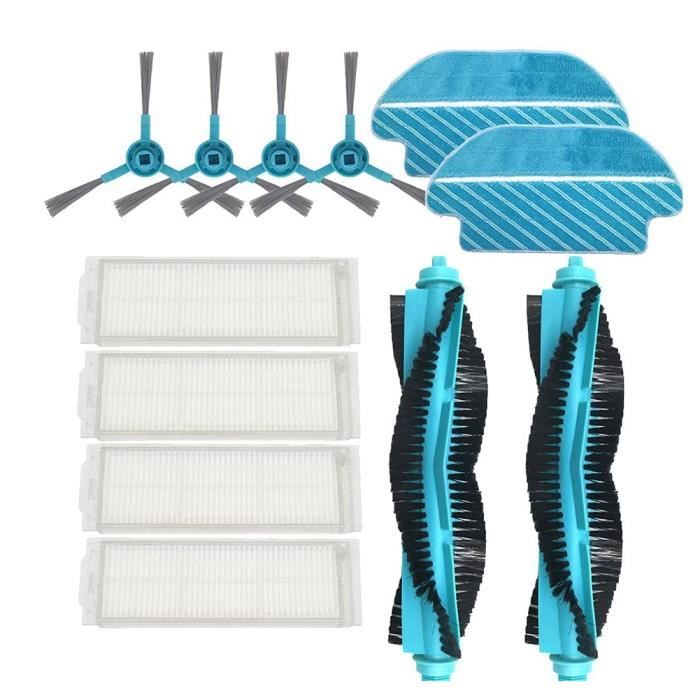 Kit Accessoires Robot Aspirateur Cecotec Conga 20090 ProAI – Brosses Principales Et Latérales | Nettoyage Pièces Rechange