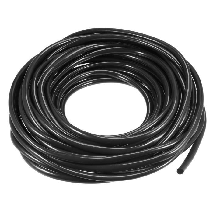 Tuyau PVC Transparent Souple 8mm Intérieur X 10mm Extérieur - 10 Mètres - Tube Flexible Vinyle Clair Multi-Usages