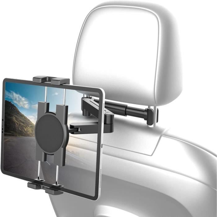 Support Tablette Appuie-tête Woleyi Pour Tesla Model 3/Y - Rotation 360°, Compatible IPad, IPhone, Samsung
