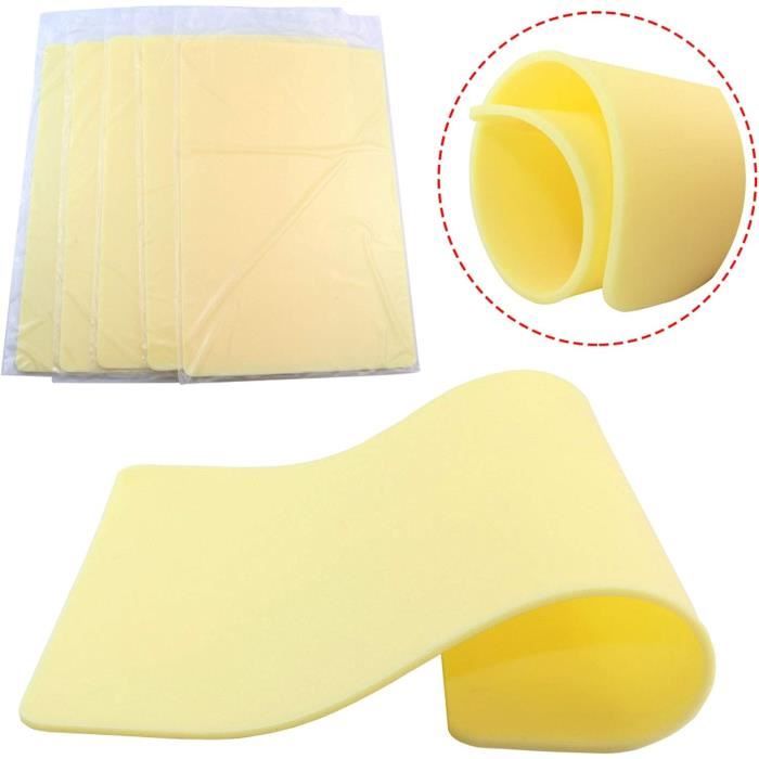 Lot De 12 Peaux De Pratique En Silicone Pour Tatouage - 15,2 X 20,3 Cm Double Face - Idéal Pour Débutants (0,12 Cm D'épaisseur)