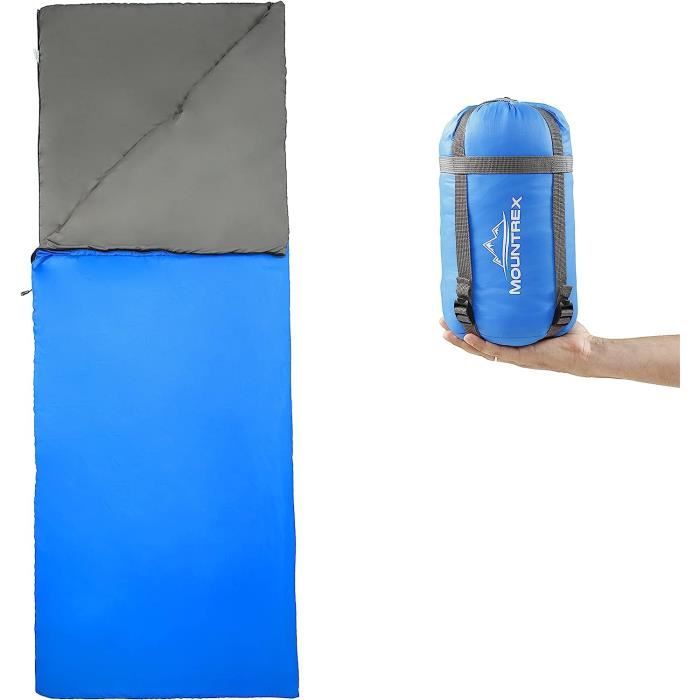 Sac de Couchage D'été: Sportneer Sac de Couchage Adulte Enfant Compact