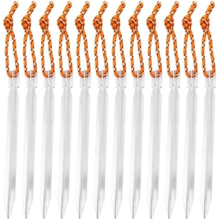 4 piquets de tente lumineux 150mm Regatta LED Pegs