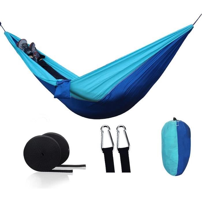 Hamac De Camping Equip – Une Personne, Nylon Bleu Marine, 108x56 Pouces, Neuf