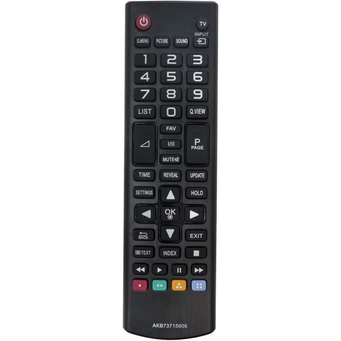 Télécommande Neuve Pour LG 42LP360V / 42PN450 - Modèle AKB73715603, Compatible Plusieurs TV