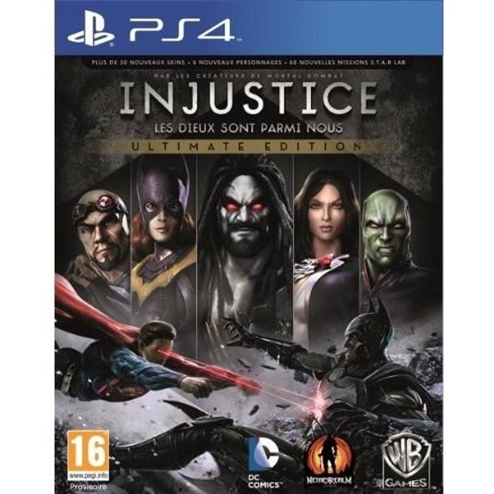 Injustice - les dieux Sont parmi nous - Ultimate Edition - Jeu PS4