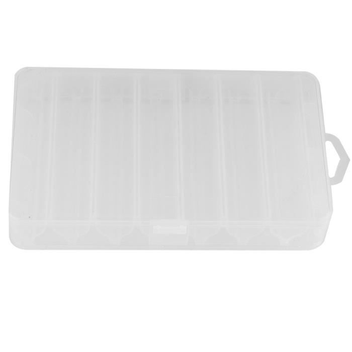 Lot De 6 Boîtes à Leurres De Pêche Double Face à 12 Compartiments - Boîte De Rangement En Plastique étanche - Plateaux De Rangement Visibles Pour Appâts, Calmars, Leurres, Mous, Hameçons