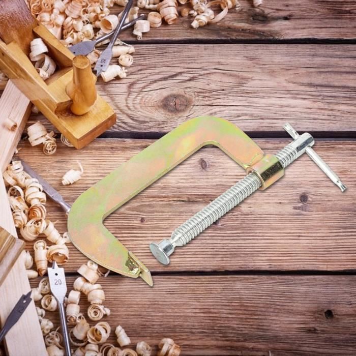 Étau de perceuse, fonte, ouverture de mâchoire de 4 pouces, profondeur