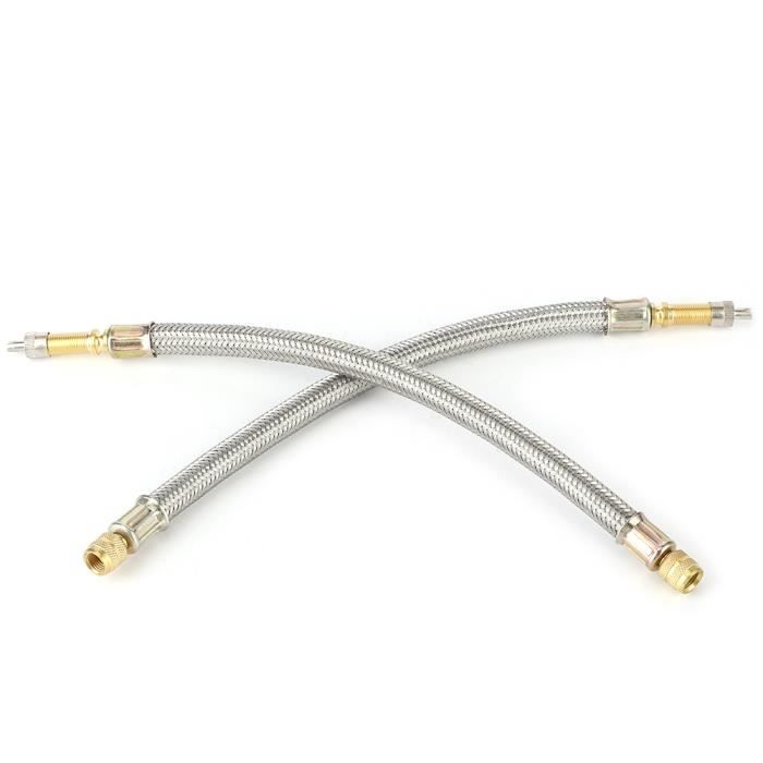 TIGE D'EXTENSION DE Valve De Pneu 100 Mm 4 Pièces Auto Voiture Ton