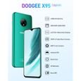 Telephone portable DOOGEE X95 Débloqué 4G 6.52 Pouces 3Go + 16Go Smartphone Double SIM caméra 13MP+5MP, 4350 mAh, Android 10 - Vert-1