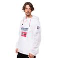 GEOGRAPHICAL NORWAY Coupe-vent à capuche BREST Blanc - Homme-1