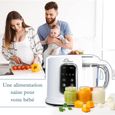 Avec Maman - Baby Cuisine, Robot cuiseur Multifonctions 4 en 1 + NOUVEAUTÉ 2022 + Robot Mixeur + Cuiseur Vapeur Bébé-1