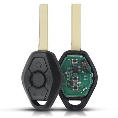 LadyCent 10 Pièces Transpondeur Coque De Clé Vierge Fob HU92/HU58 Lame, Pour BMW 3/5/6 Série X3/X5/Z4/Z8 Pour E36/E34/E38/E39, Lame HU58