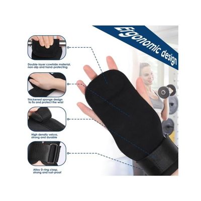 2 Pièces Coussinets De Préhension D'entraînement Unisexes : Gants De