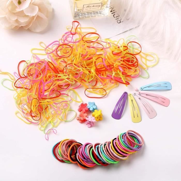 Pinces à Cheveux de Noël,9 pièces Barrettes de Cheveux de Chapeau de Père Noël,Belles Barrettes