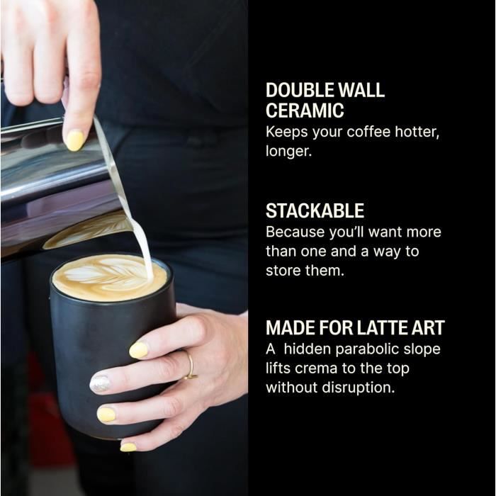 Tasse à Latte Parfaite 12oz - Cadeau Saint-Valentin - Céramique Blanche - Neuf - Gift Base