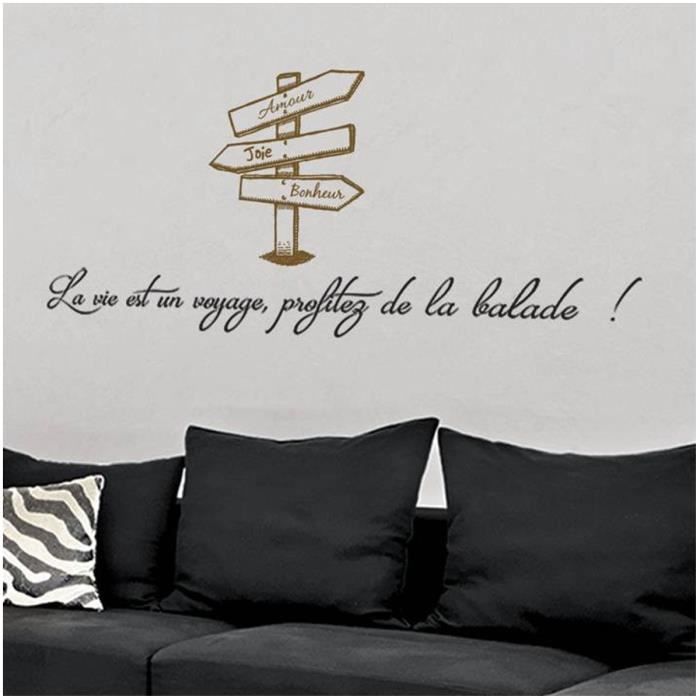 Stickers Les 7 Règles De La Vie - Autocollants Ronds Motivants - Déco Murale Inspirante - Noir Et Blanc