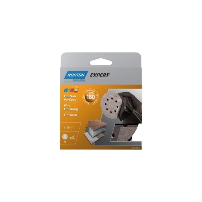 Disque Auto-agrippant Falon Tech M14 - 125mm Pour Ponceuse Et Meuleuse