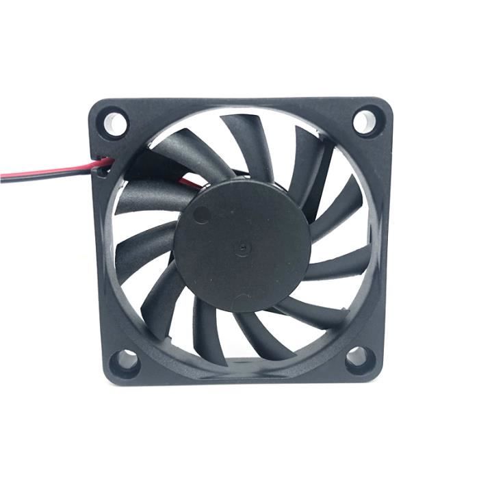 Pack De 2 Ventilateurs 80mm X 25mm 8025 12V DC à Double Roulement à Billes – Silencieux Et Puissant Pour Refroidissement PC, Serveur, Électronique