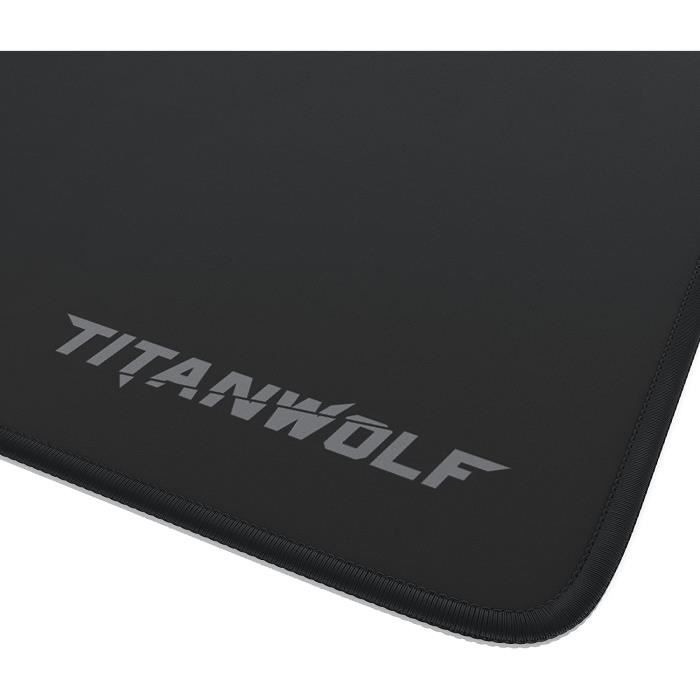 TITANWOLF - TAPIS de Souris Gaming 350 x 250 mm - Mousemat mouspad