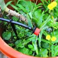 TEMPSA DIY jardinage Kit Système D'irrigation -Programmateur d'arrosage automatique Goutte À Goutte Jardin 25 M-2