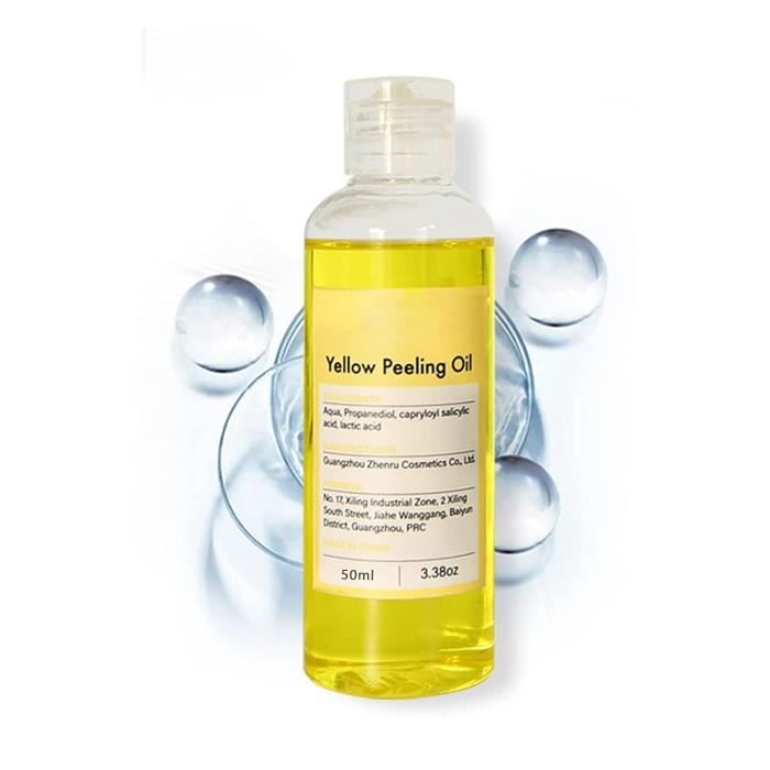 Yellow Peeling Oil 50ml  Super Strength Lightening Dark Skin