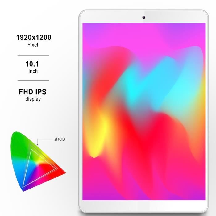 Tablette Tactile 10.1 Pouces Android 9.0 4G LTE2