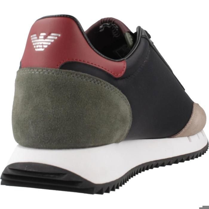 Baskets À Logo Latéral EA7 Noir Cdiscount Chaussures