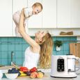 Avec Maman - Baby Cuisine, Robot cuiseur Multifonctions 4 en 1 + NOUVEAUTÉ 2022 + Robot Mixeur + Cuiseur Vapeur Bébé-3